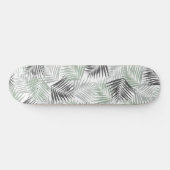 Tropisches Retro Muster #5 #palms #decor #art Skateboard (Horizontal)