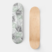 Tropisches Retro Muster #5 #palms #decor #art Skateboard (Vorderseite)