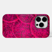 Tropisches Rosa Drachenfrucht Case-Mate iPhone Hülle (Rückseite (Horizontal))