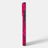 Tropisches Rosa Drachenfrucht Case-Mate iPhone Hülle (Rückseite / Links)