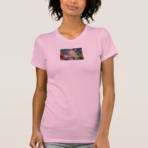 Tropisches rosa Flamingo-Shirt T-Shirt