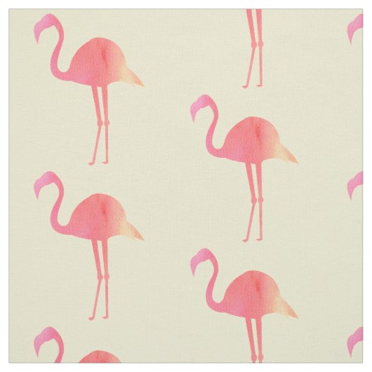 Tropisches rosa Flamingos-Muster Stoff (Muster)