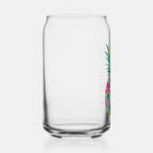 Tropisches Rosa und grüne Ananas Dosenglas (Rechts)