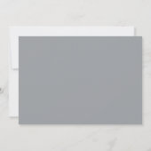 Tropisches Rustikales Aquarell Split Blatt Save The Date (Rückseite)