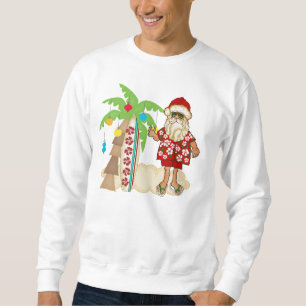 Tropisches Sankt-Sweatshirt mit Palme Sweatshirt