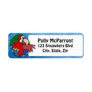 Tropisches Scharlachrot Macaw-