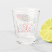 Tropisches Schießglas Schnapsglas (Rückseite)