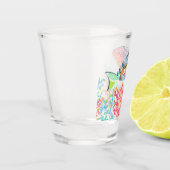 Tropisches Schießglas Schnapsglas (Links)