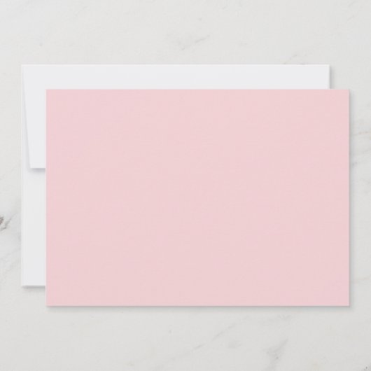 Tropisches Schwimmbad Spaß Sommerdusche Einladung (Rückseite)