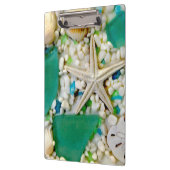 Tropisches Seeleben-Thema Klemmbrett (Links)