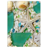 Tropisches Seeleben-Thema Klemmbrett (Rückseite)