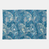 Tropisches Seemuster Handtuch (Horizontal)
