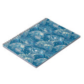 Tropisches Seemuster Notizblock (Linke Seite)