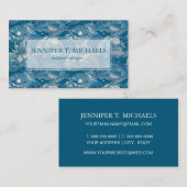 Tropisches Seemuster Visitenkarte (Vorne/Hinten)