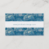 Tropisches Seemuster Visitenkarte (Rückseite)