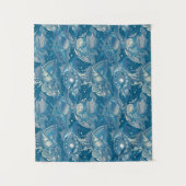 Tropisches Seemuster Wandteppich (Vorderseite)