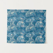 Tropisches Seemuster Wandteppich (Vorderseite (Horizontal))