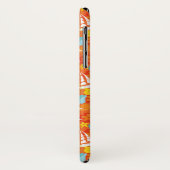 Tropisches Segelboot-Muster Case-Mate iPhone Hülle (Hinten/Links)