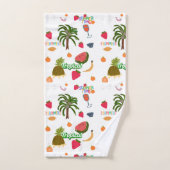 Tropisches Set (Handtuch)