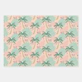 Tropisches Set von 3 Geschenkpapier Set (Vorderseite 3)