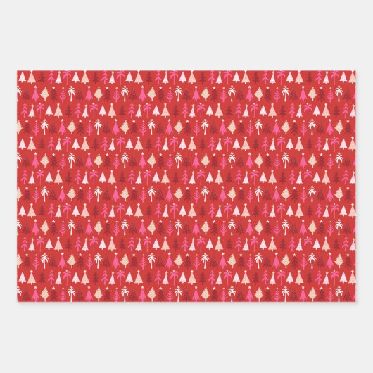 Tropisches Set von 3 Geschenkpapier Set (Vorderseite 2)