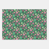 Tropisches Set von 3 Geschenkpapier Set (Vorderseite)