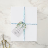 Tropisches Sip Hooray Brautparty Geschenkanhänger (Mit Garn)