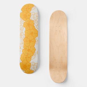 Tropisches Skateboard Hu Hibiskus