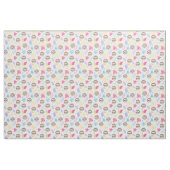 Tropisches Sloth-u. Blätter-Muster Stoff (Fat Quarter (45,7 x 55,9 cm))