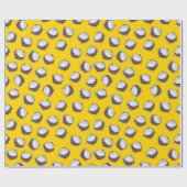 Tropisches Sommerbraun-Kokosnuss-Fruchtmuster Geschenkpapier (Flach)