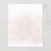 Tropisches Sommerbudget Geburtstagsparty (Rückseite)