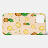 TROPISCHES SOMMERFRÜCHTE Ananas Slice Muster Case-Mate iPhone Hülle (Rückseite (Horizontal))