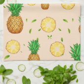 TROPISCHES SOMMERFRÜCHTE Ananas Slice Muster Geschirrtuch (Gefaltet)