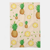 TROPISCHES SOMMERFRÜCHTE Ananas Slice Muster Geschirrtuch (Vertikal)