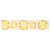TROPISCHES SOMMERFRÜCHTE Ananas Slice Muster Kurzer Tischläufer (Horizontal)