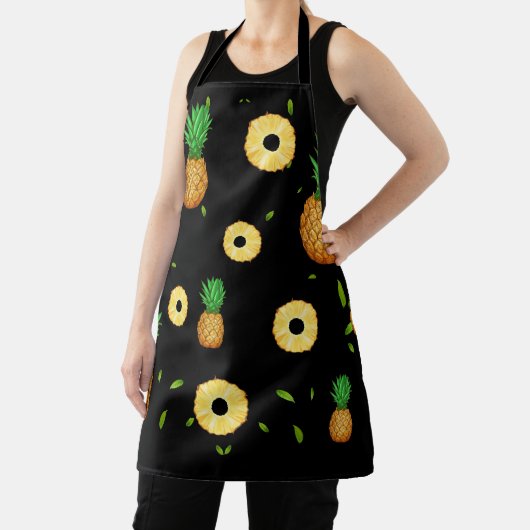 TROPISCHES SOMMERFRÜCHTE Ananas Slice Muster Schürze (InSitu)