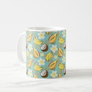 Tropisches Sommerkulstmuster Kaffeetasse