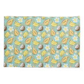 Tropisches Sommerkulstmuster Kissenbezug (Rückseite)