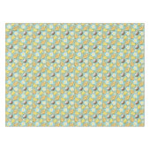 Tropisches Sommerkulstmuster Tischdecke (Vorderseite (Horizontal))