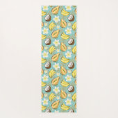 Tropisches Sommerkulstmuster Yogamatte (Rückseite)