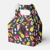 Tropisches Sommermuster Geschenkschachtel (Vorderseite)