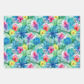 Tropisches Sommerverpackungspapier Geschenkpapier Set (Vorderseite 3)