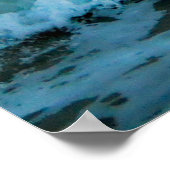 Tropisches Sonnenuntergang-Zitat zur Widerstandsfä Poster (Ecke)