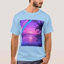 Tropisches Sonnenuntergangs-Strandparadies Herren