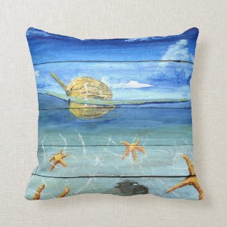 Tropisches StarfishThrow Kissen 16" x 16"