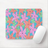 Tropisches Sternenfisch-Muster Mousepad (Mit Mouse)
