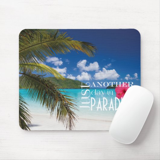Tropisches Strand-Paradies Mousepad (Mit Mouse)