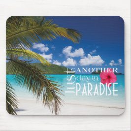 Tropisches Strand-Paradies Mousepad