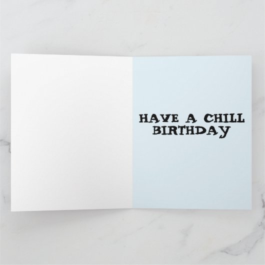 TROPISCHES STRANDGETRÄNK GEBURTSTAGSKARTE DANKESKARTE (Innenseite)