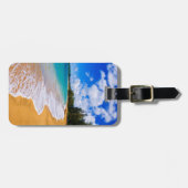 Tropisches Strandparadies, Hawaii Gepäckanhänger (Vorderseite horizontal)